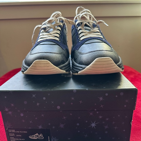 Coach x Star Wars Darth Vader Black and Navy Men's Sneakers - Picture 1 of 4